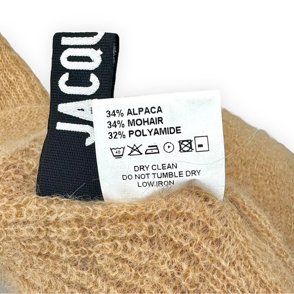 [sold] Jacquemus Beige La Robe Dao Mohair Blend Maxi Dress sz 34 - Picture 13 of 13